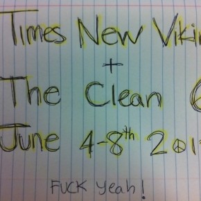 TNV touring with The Clean